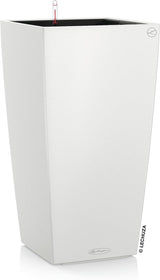LECHUZA CUBICO Couleur 30 gris ardoise 13138, 29,5x29,5x56,5 cm