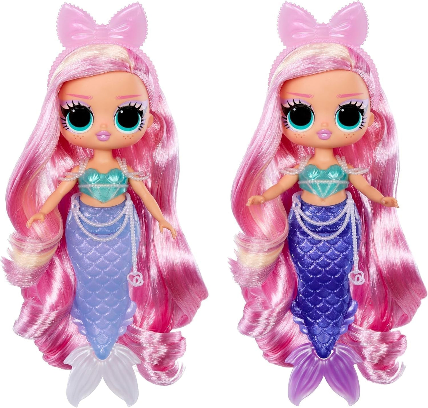 L.O.L. Surprendre! Tweens - Sirène Lola Waves - poupée mannequin avec queue qui change de couleur, aileron mobile et beaux accessoires - jouet pour enfants et collectionneurs à partir de 4 ans Naty Shop Dolls