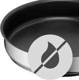 WMF Mini petite poêle couverte 18 cm, Cromargan en inox poli, casseroles et poêles induction Naty Shop