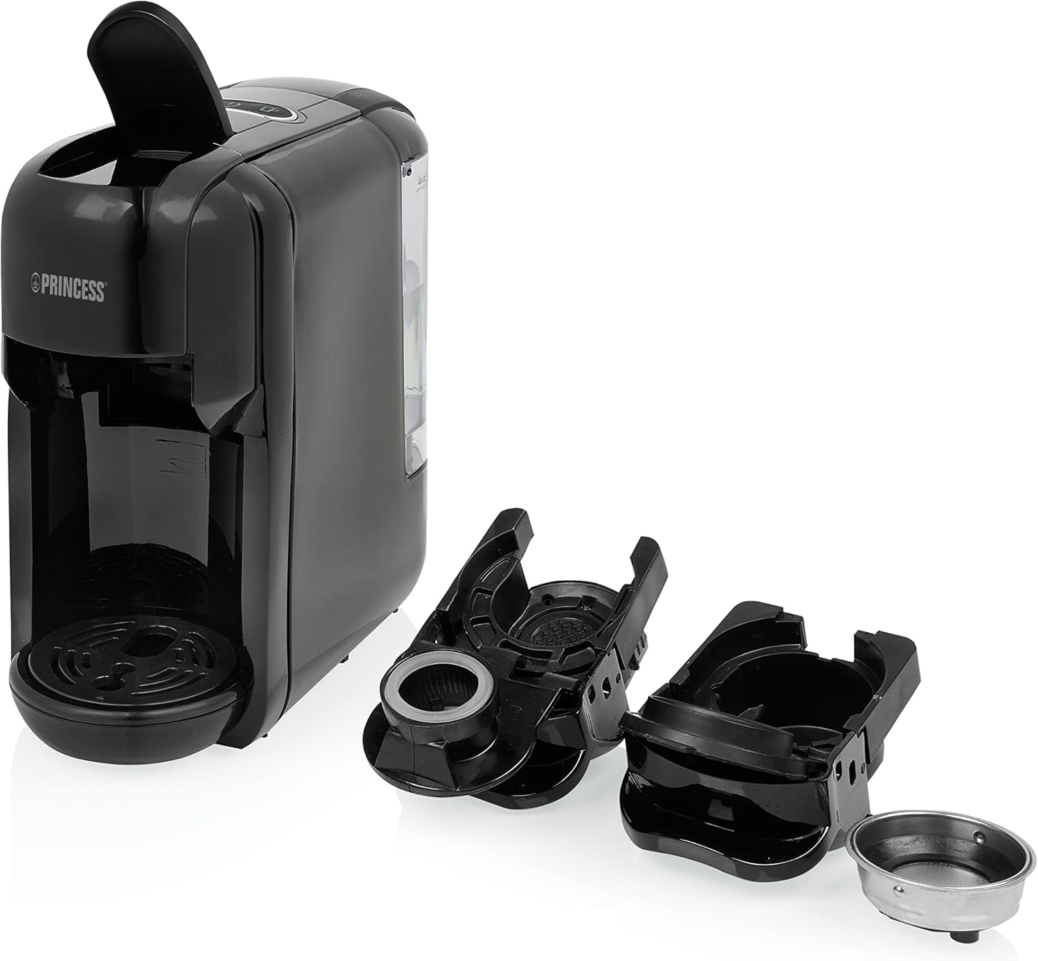 Princess Espressor 249452 – Pour capsules Nespresso™, Dolce Gusto et ESE – Pompe italienne 19 bars – 0,6 L – 1450 W