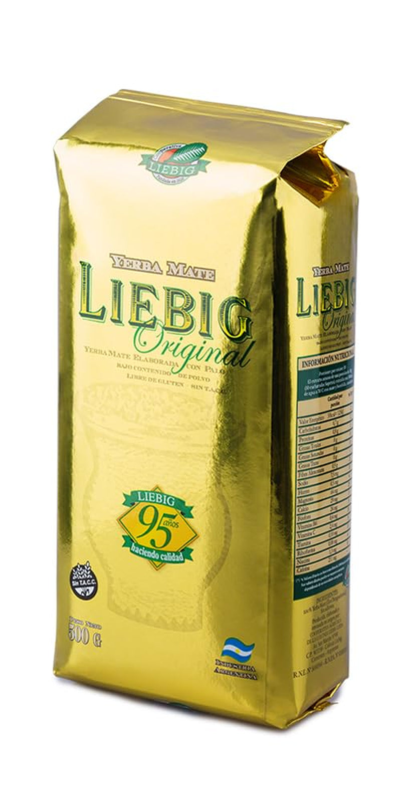 Liebig Original 500G - Thé Maté d'Argentine avec morceaux de tige
