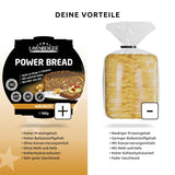 Layenberger Prower Bread Walnut, Eiweiß- Und Ballaststoffquelle, Ohne Konservierungsmittel, Ohne Hefe, Ohne Mehl, Mit 14G Protein Pro 100G, (1 X 500G) Mélange pour la pâtisserie et la cuisine Naty Shop