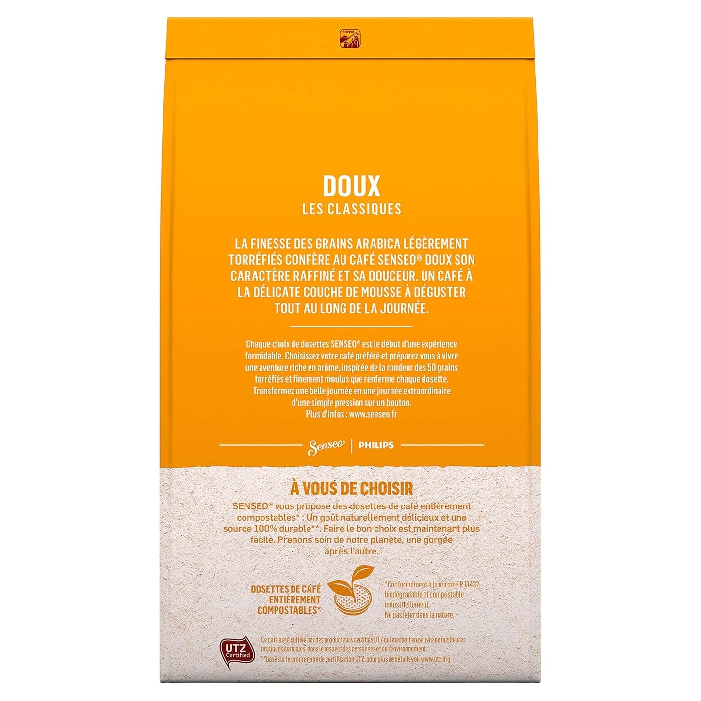 Senseo Kaffeepads Doux Sanft 54 ​​tampons