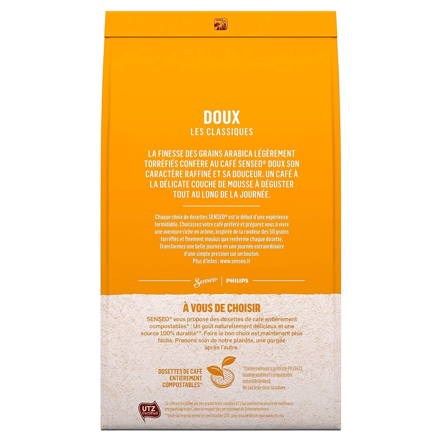 Senseo Kaffeepads Doux Sanft 54 ​​tampons