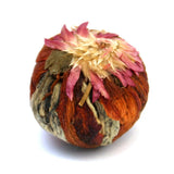 Thé aux fleurs "Couronne du goût" 1 pièce 6 g | Thé vert - fleur de lys - fleur de litchi | Thé sélectionné | Fleurs de thé vert | Idéal pour les amateurs de thé