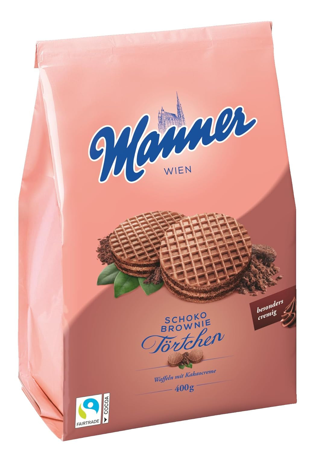 Manière de Tarte | Biscuits croquants à la crème de noisettes | 1 paquet (400 g)
