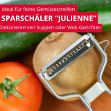 Éplucheur à julienne Westmark, éplucheur en acier inoxydable Naty Shop
