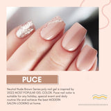 Makartt Poly Nail Extension Gel - Gel d'extension acrylique, Gel de renforcement des ongles, Décoration des ongles, 50 ml (Violet)