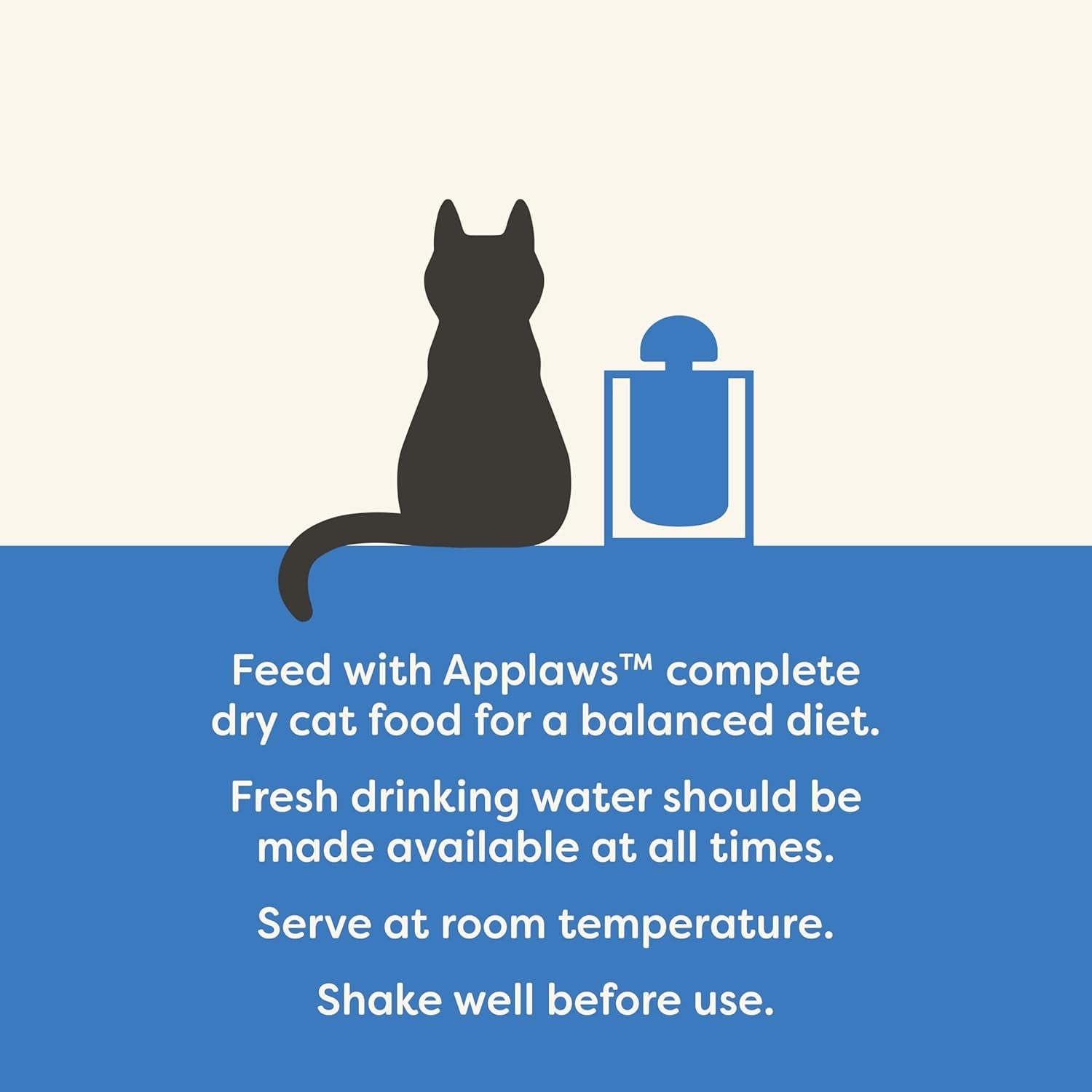 Applaws Nourriture humide 100 % naturelle pour chat – Soupe d'arêtes de poisson au thon, 12 sachets filtrants x 85 g