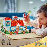 LEGO Ç€ Disney Beach House de "Lilo et Stitch" - Jouet à construire avec 6 pièces, observatoire, vaisseau spatial et 5 figurines - cadeau d'anniversaire pour filles et garçons de 9 ans et plus et fans 43268 Besuche den LEGO-Store sets de construction