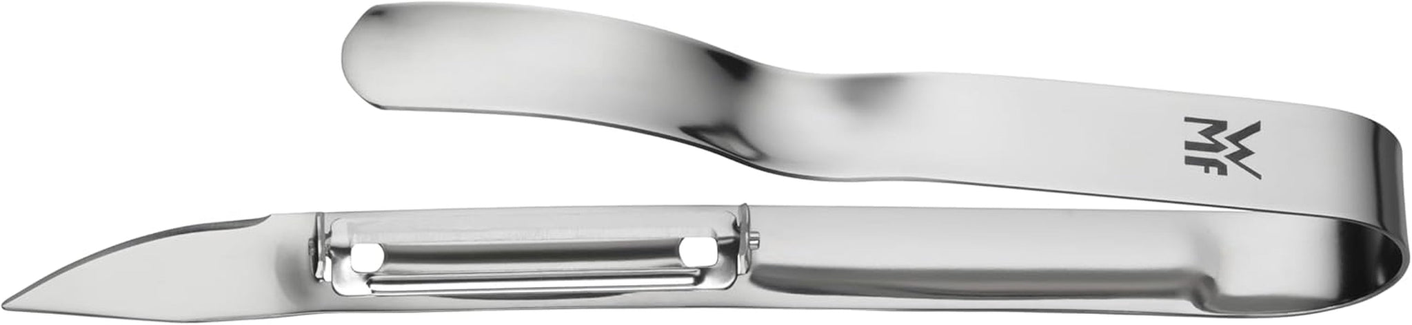 Éplucheur d'asperges WMF Gourmet 17 cm, acier inoxydable Cromargan Peeler Naty Shop Spargelschäler