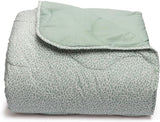 Foppapedretti Notte & Natura Couette pétales de sauge, housse, 100 % coton, fabriquée en Italie Couettes et couettes Naty Shop Feuilles de fleurs de sauge King Single