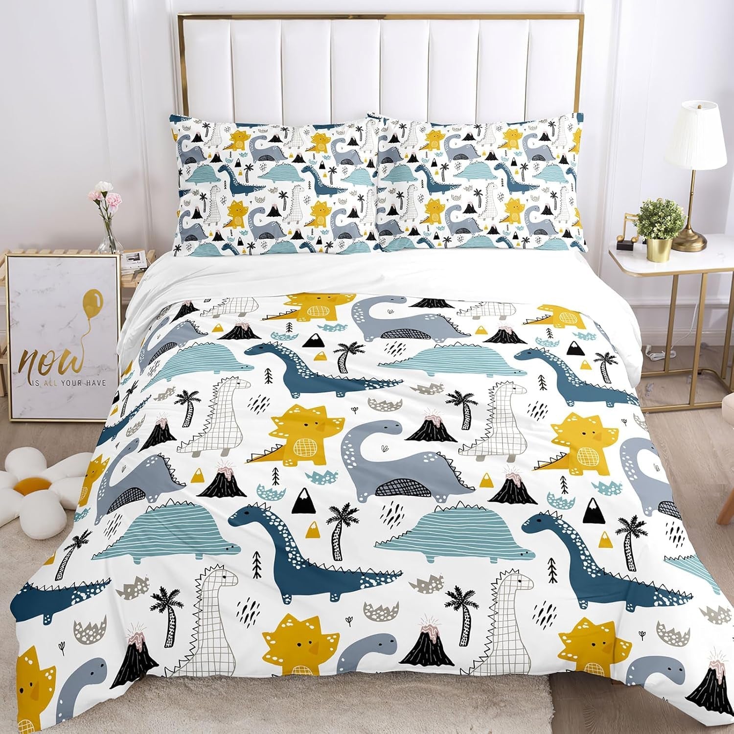 Linge de lit enfant, Dinosaure Linge de lit - enfant Naty Shop A-2 220 X 240 Cm