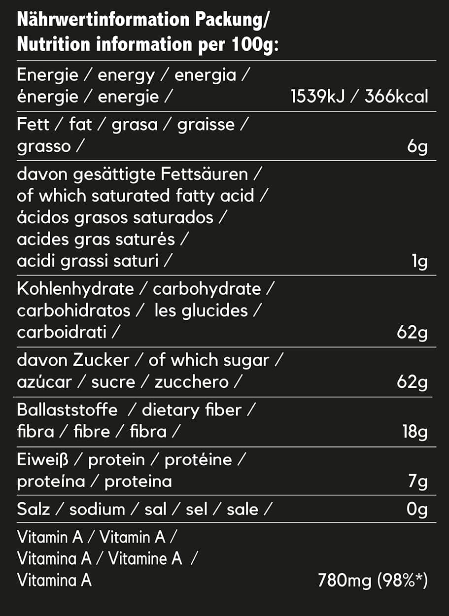 Seitenbacher, Physalis, 200 grammes de produits déshydratés Naty Shop