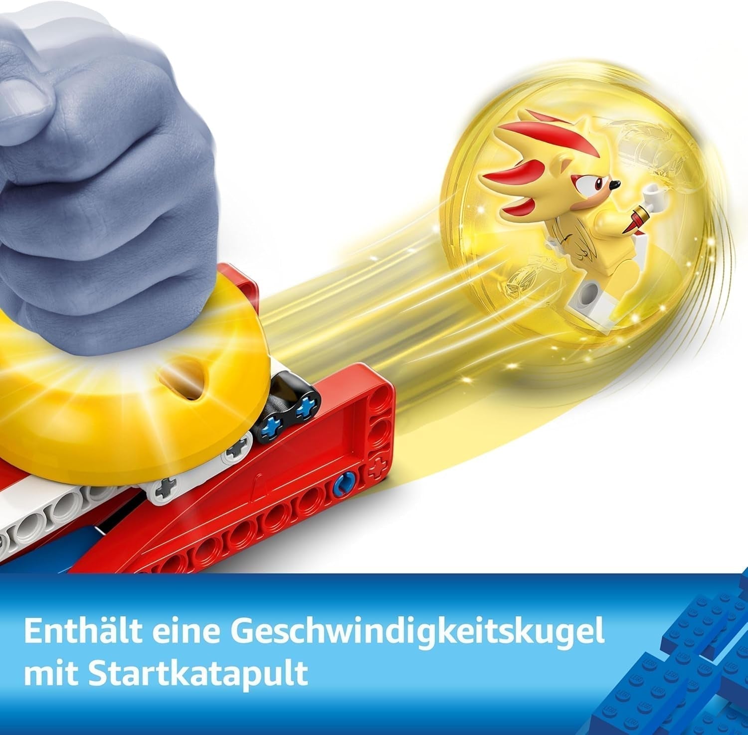 LEGO Sonic l'hérisson Super Shadow contre. Biolizard, jouet de joueur, cadeau pour garçons et filles, ensemble de jeu à collectionner pour enfants et fans de jeux vidéo, avec figurines de personnages 77003 Jeux de construction Besuche den LEGO-Store