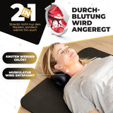 Civière de cou avec chaleur, Civière de cou pour douleurs cervicales, Civière de cou pour maux de tête, Cou nuageux pour étirement du cou, Orthopédie Oreillers orthopédiques cervicaux Naty Shop
