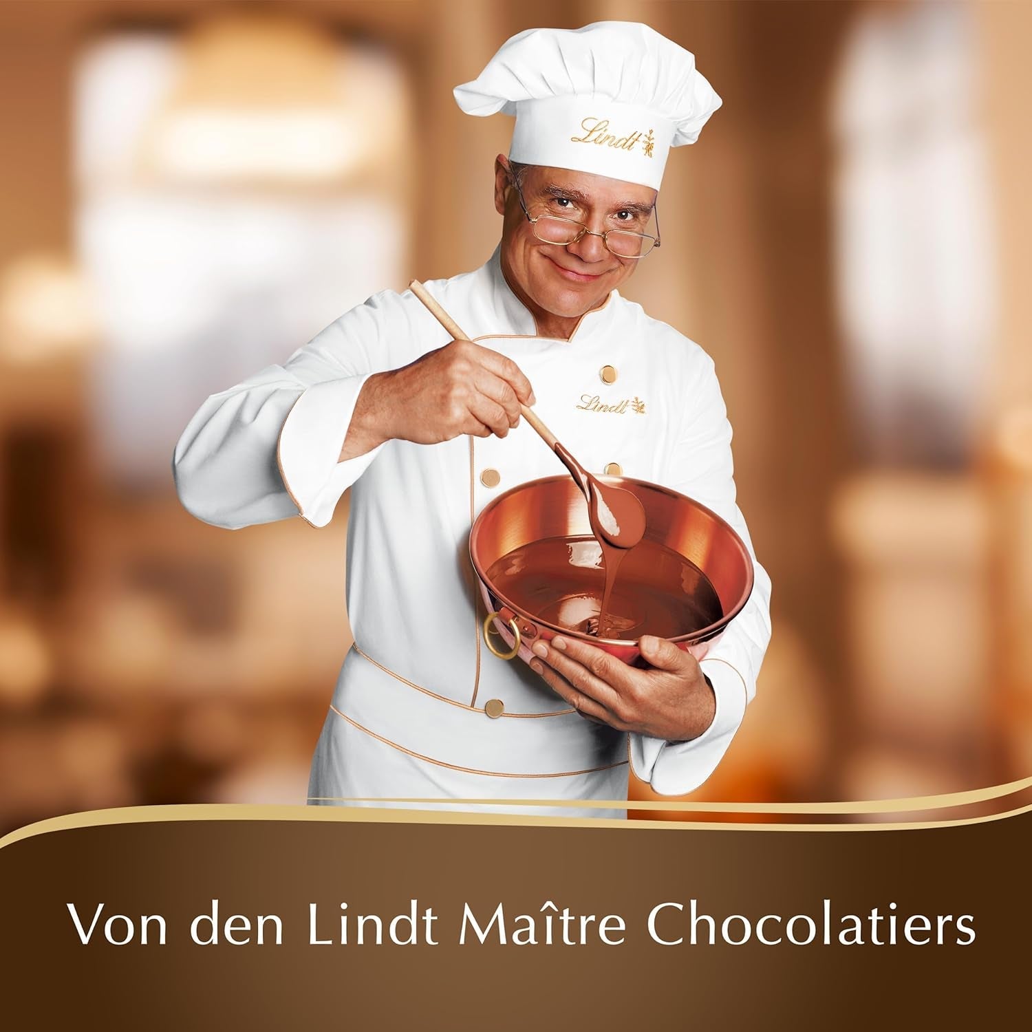 Lindt Roulette Ball Nocciolatte, chocolat au lait fourré à la crème de noisettes et noisettes entières, 3000g