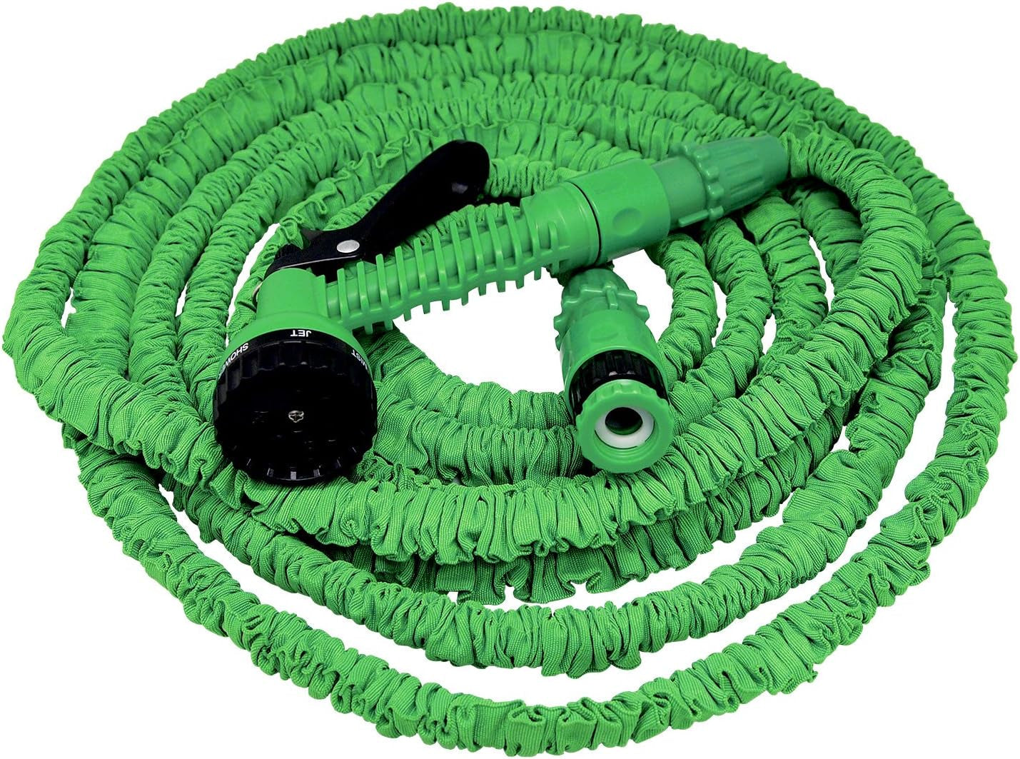 C2607A Hose Basic – Tuyau extensible avec pression d'eau, vert, 7,5 mètres
