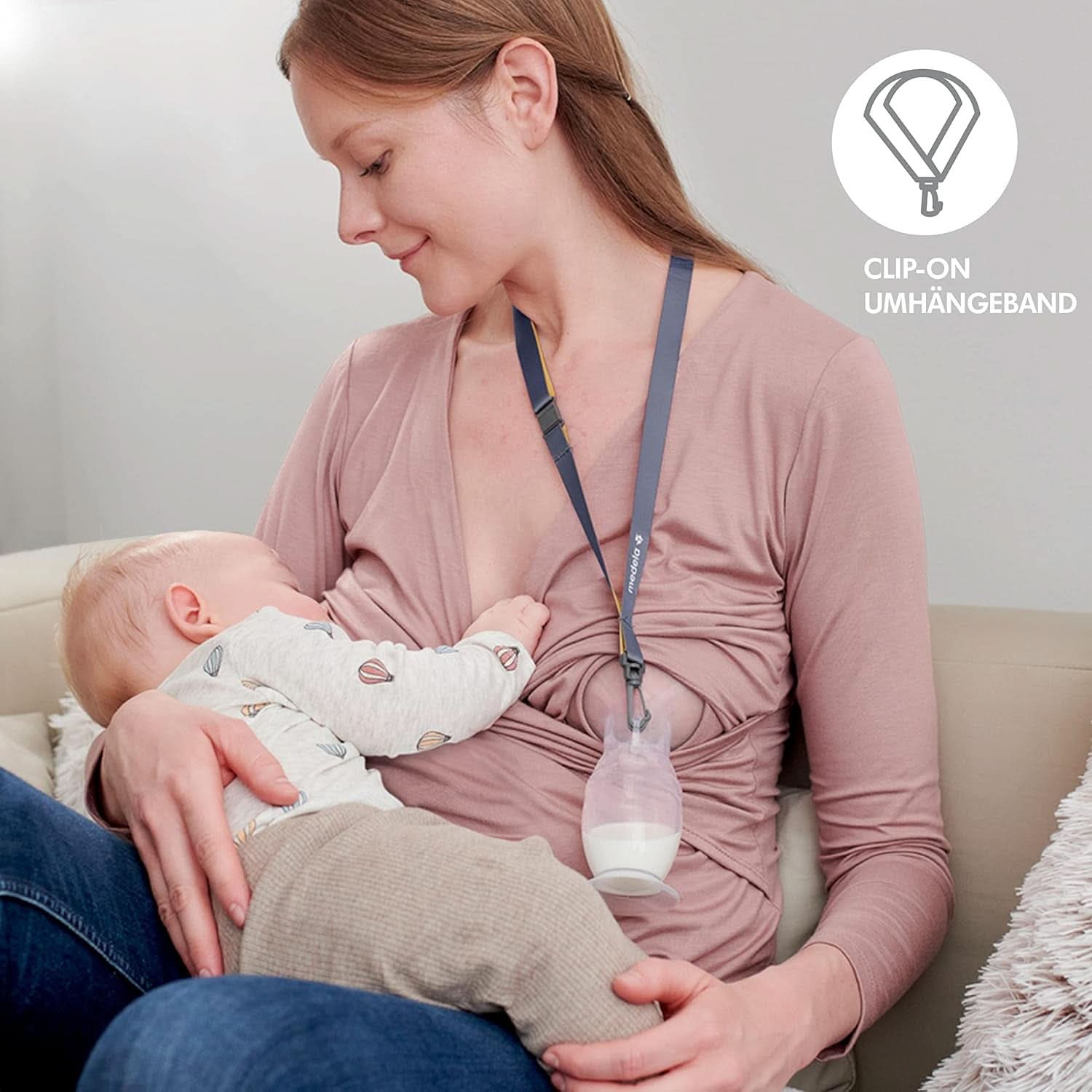 Medela Récupérateur de lait maternel en silicone Accessoires d'Alimentation et d'Allaitement Bebe Naty Shop