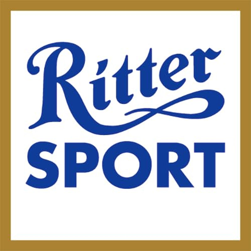 Ritter Sport - Gold Treasure - 11 x 250g, Chocolat au lait fin aux éclats de caramel, Chocolat classique à partager entre amis, 11 barres x 250g