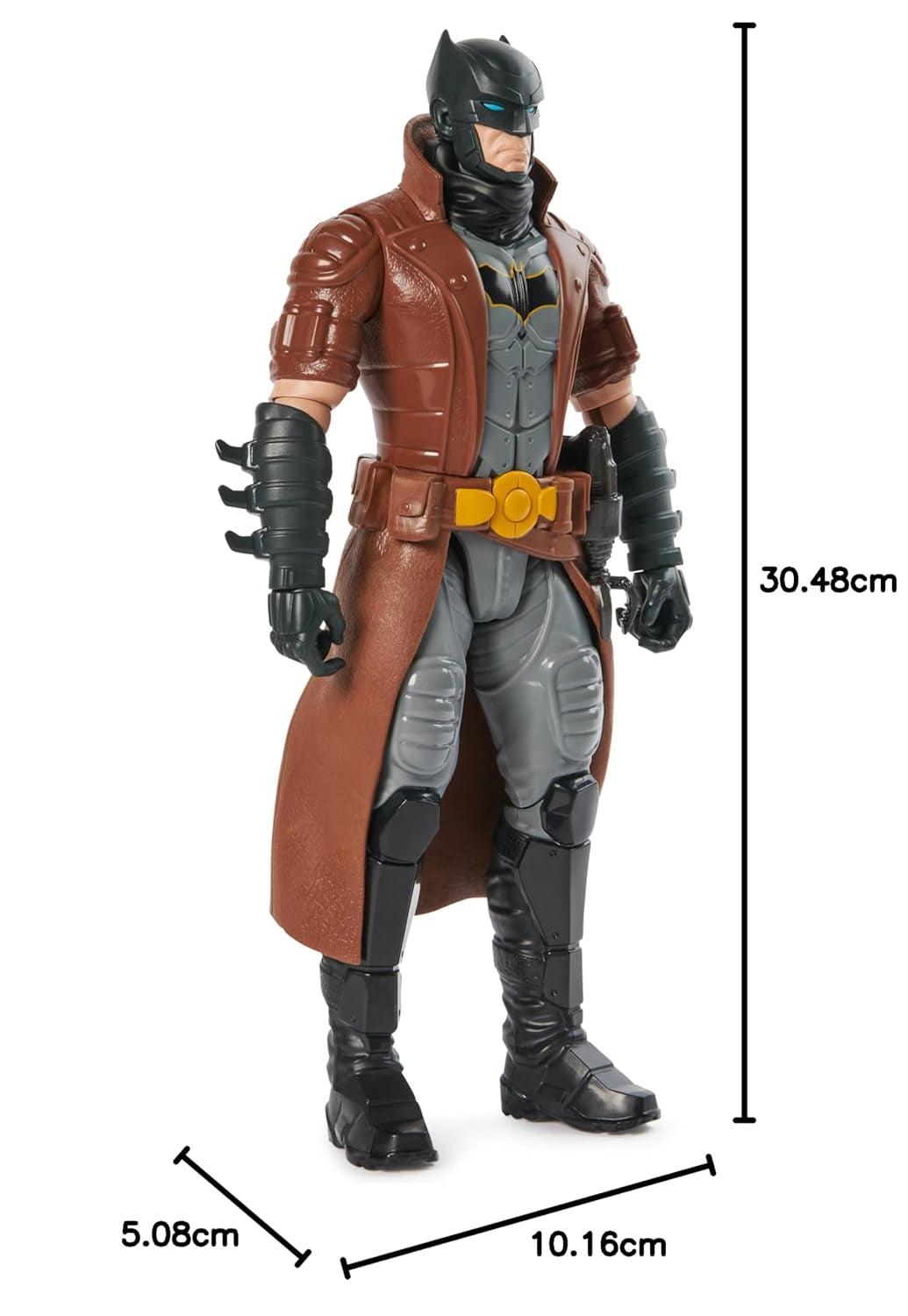Figurine d'action Batman DC Comics de 30 cm de haut, entièrement mobile pour des aventures passionnantes et des cascades pleines d'action. Jouet pour enfants à partir de 3 ans. Figurines d'action Naty Shop