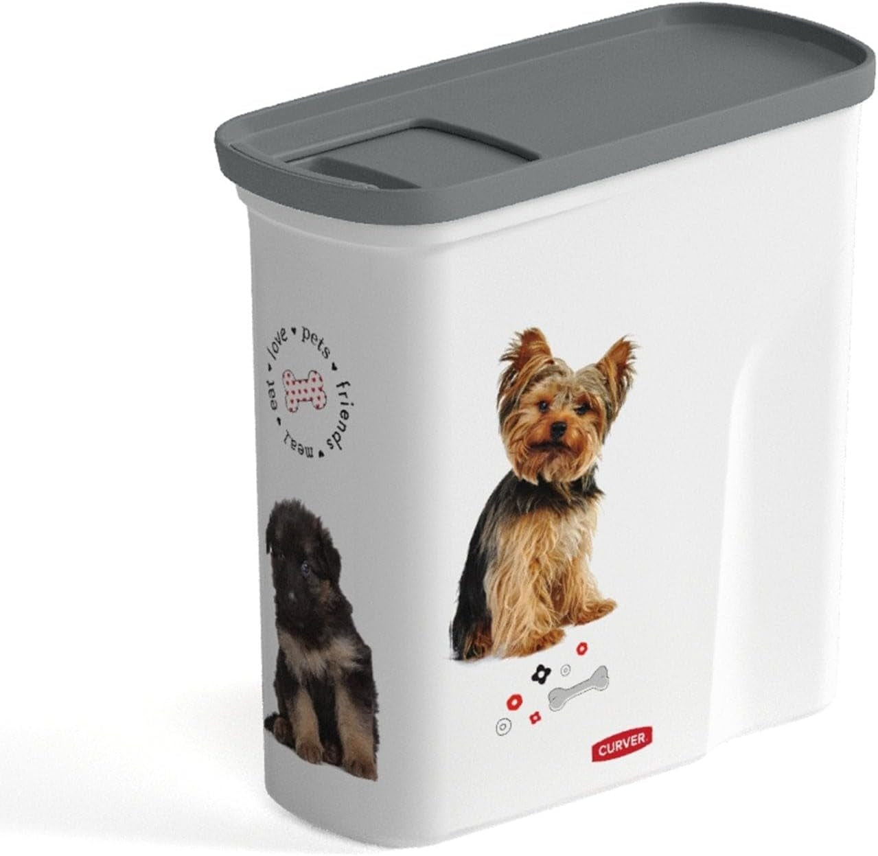 Conteneur de nourriture pour chien Curver - Boîtes de conservation de nourriture Naty Shop de 2 L Titre par défaut