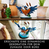 Ensemble de construction LEGO Icons Kingfisher pour adultes, figurine d'oiseau pour salon ou bureau, décoration de maison et de bureau, cadeau pour les amateurs d'oiseaux et les ornithologues, femmes et hommes 10331 Ensembles de construction Besuche den LEGO-Store