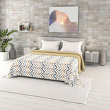 Couette d'été imprimée fantaisie, rembourrage en polyester, pétales, 260 x 270 cm.