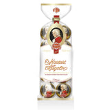 Reber Mozart Balls - Sachet de Confiserie de 8 Pièces - Véritables Boules Reber Mozart Chocolat Noir, Massepain & Nougat - 1 x 160g
