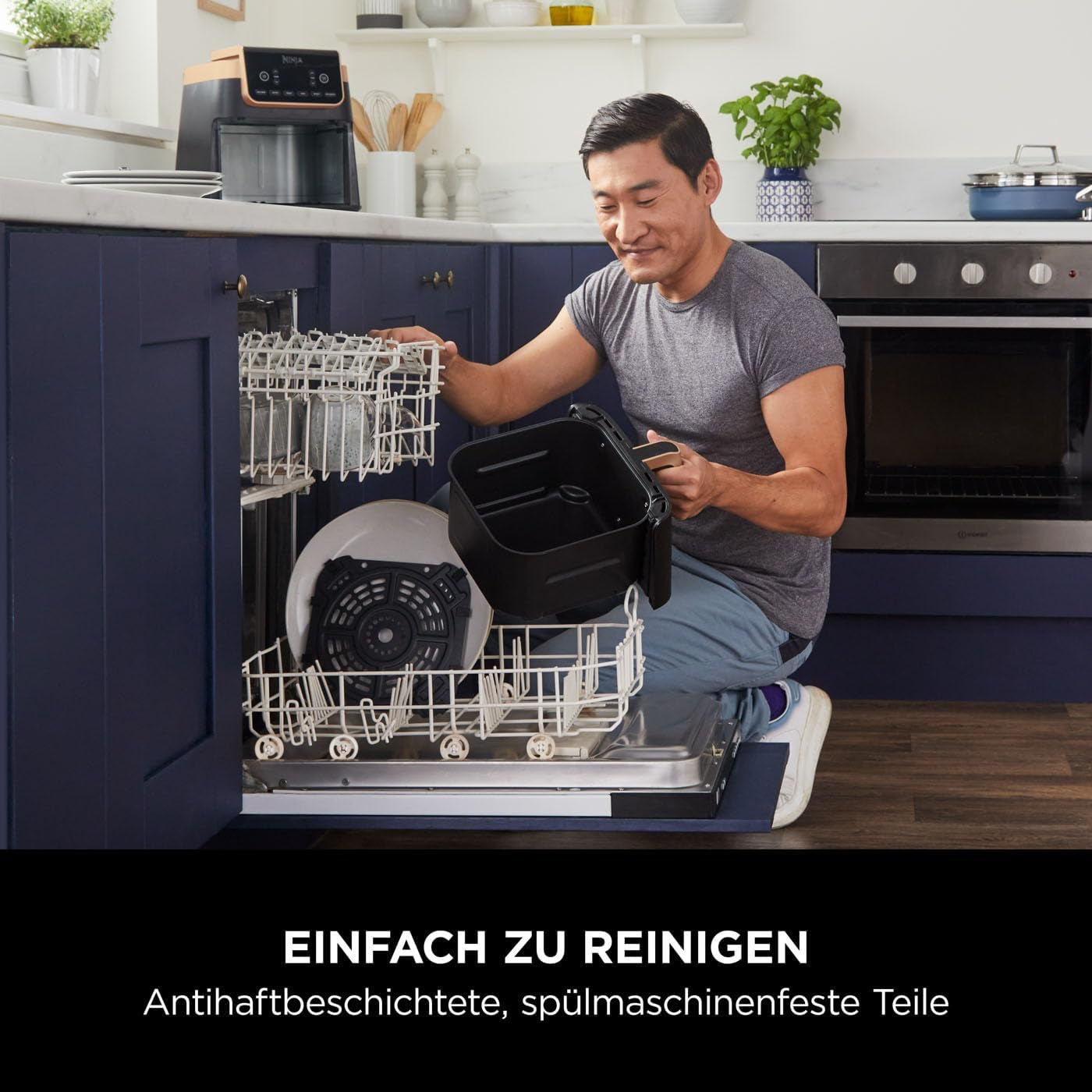 Friteuse à air Ninja MAX PRO AF180EUCP, 6,2 litres, sans huile Naty Shop Appliances