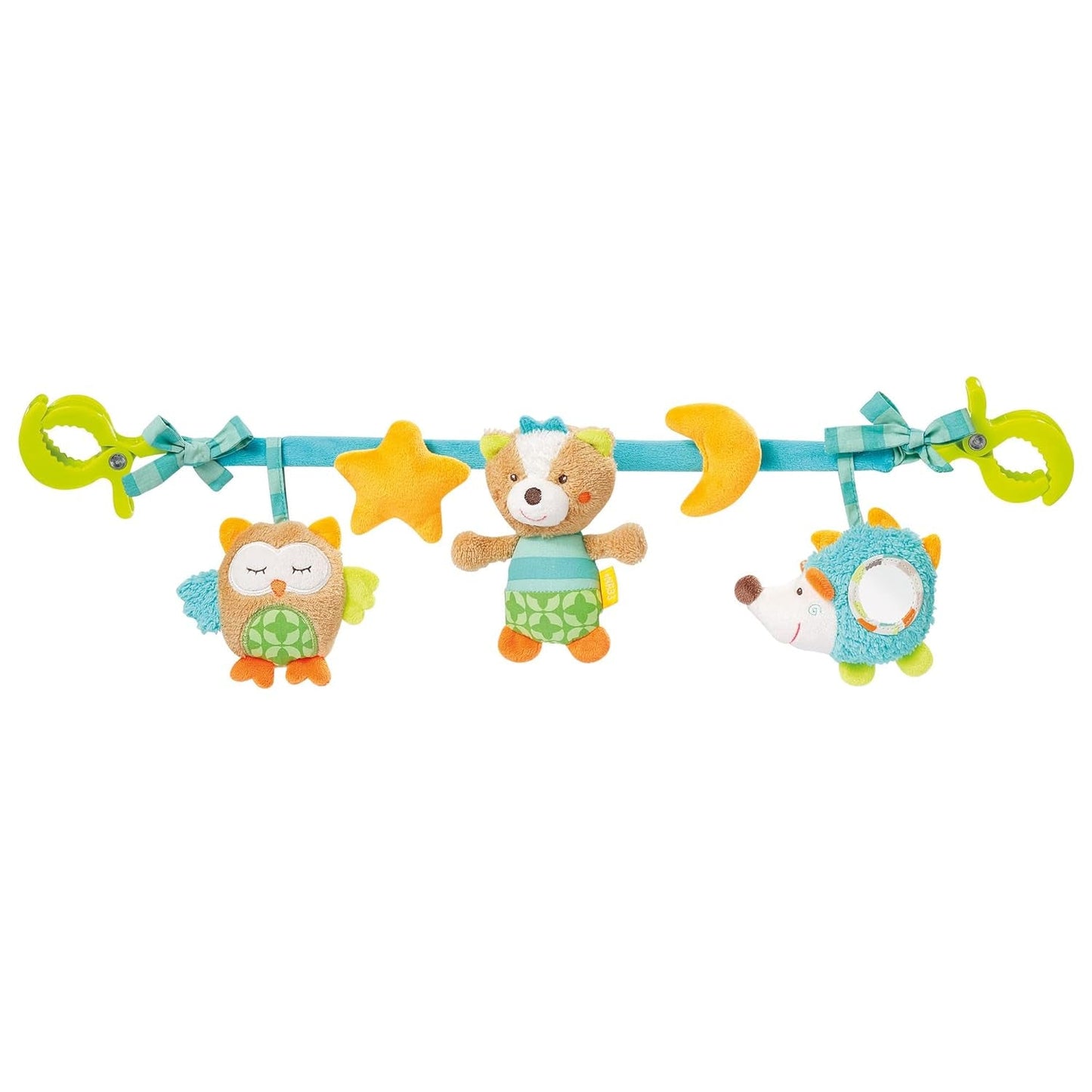 Chaîne de mobile pour bébé Fehn Panda Baby Mobile - chaîne de mobile pour bébé avec de jolies figurines - jouet pour bébé à suspendre flexible - jouet de poussette pour bébés et jeunes enfants à partir de 0 mois Baby Toys Naty Shop Sleeping Forest