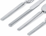 Alessi 4180S24 Ménagère de Couverts Secs 24 Pièces Cuisine Inox Naty Shop