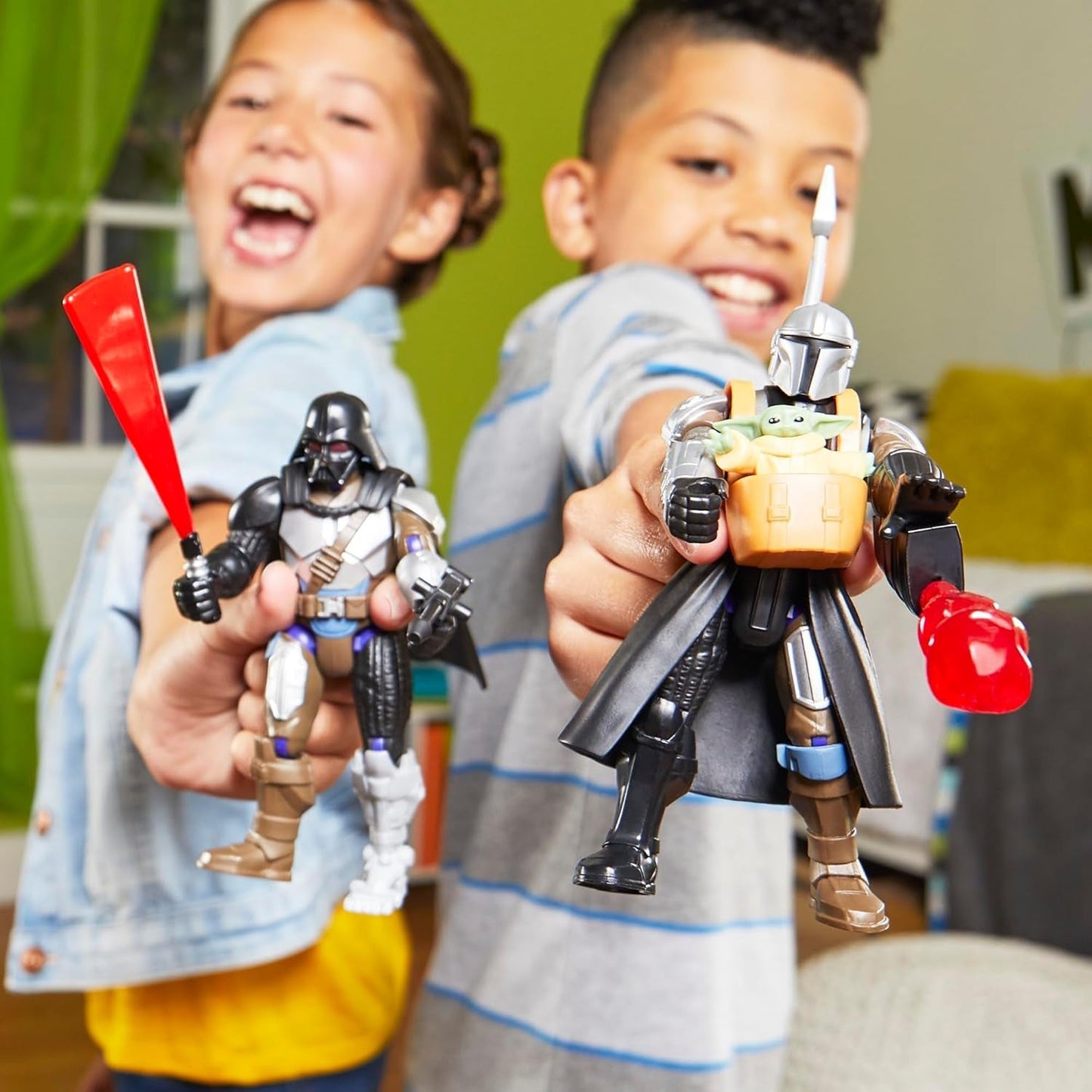 Star Wars Mixmashers Dark Vador Figurine d'action et accessoires personnalisables Mix-And-Match Deluxe Figurines Naty Shop
