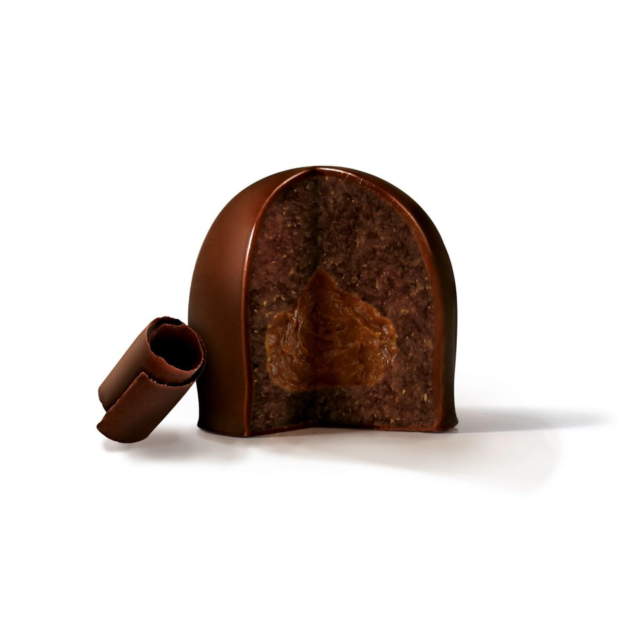 Boules Reber Mozart au chocolat noir, pack de 6 avec pâte d'amande et nougat, vegan - 1 x 120 g