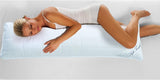 Coussin de couchage latéral 40 X 145 Cm fermeture éclair coussin d'allaitement 1500G Climatisation Oreillers standards Oeko-Tex Naty Shop