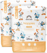 Marque Amazon : Mama Bear Disney Couches Ultra Dry, taille 3 (4-9 kg) – Boîte mensuelle, blanche, 172 pièces (2 paquets de 86)