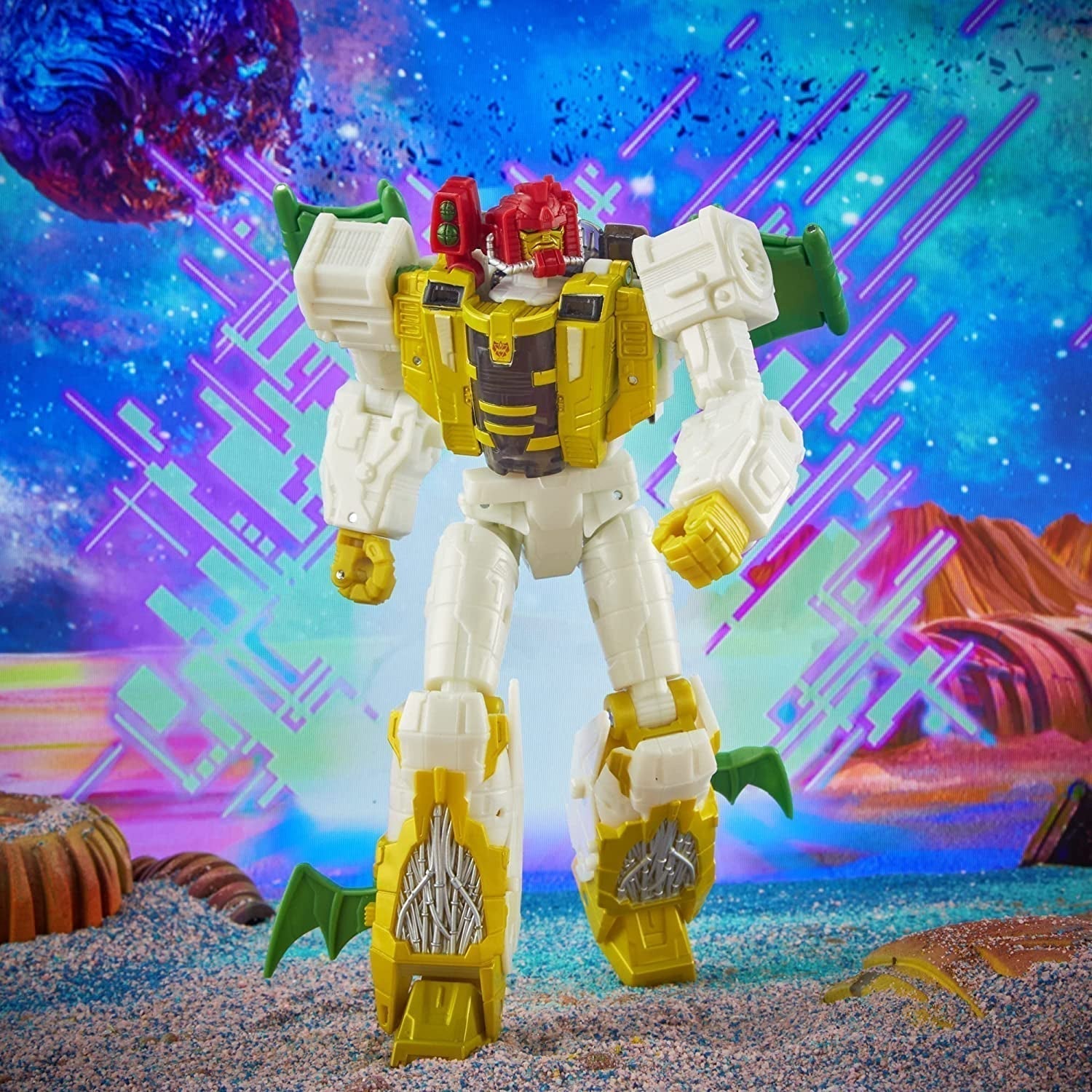 Transformers Generations Legacy Toy 17,5 cm Grande figurine Voyager G2 Universe Jhiaxus pour enfants de plus de 8 ans Figurines d'action Naty Shop