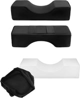QWORK® Wimpernkissen, U-Förmiges Beauty Makeup Kissen, Ergonomisches Wimpernkissen Für Verlängerungen, Memory Foam Wimpernkissen Für Den Heimgebrauch Im Schönheitssalon (Schwarz) Oreillers orthopédiques cervicaux Naty Shop