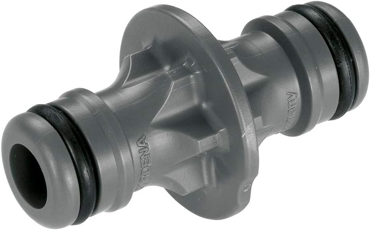 Kit de raccords Gardena : raccord de tuyau pour rallonge de 13 mm (1/2") et 15 mm (5/8"), même sous haute pression d'eau, montage facile (18283-20)