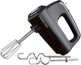 Russell Hobbs Batteur sur socle [1,5 L Glasbehälter] Matt Schwarz (Moteur Starker 0,9 PS, Fonction Impulsion/Ice-Crush, Edelstahlmesser, Mélangeur sans BPA, Elektrischer Zerkleinerer, Smoothie-Maker) 24722-56 Kitchen Naty Shop Batteur à main, simple