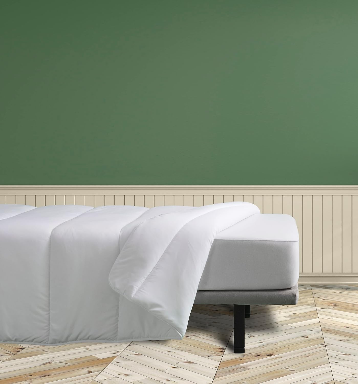 Couette en fibre de silicone, traitement aloe vera, 300 G, automne/hiver, pour lit 90 cm (150 X 220 cm) Couettes et couettes Naty Shop