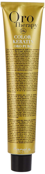 Fanola Oro Therapy Color Keratin 5.0 100ml Teinture capillaire Naty Shop 11 Super Blond Platine
