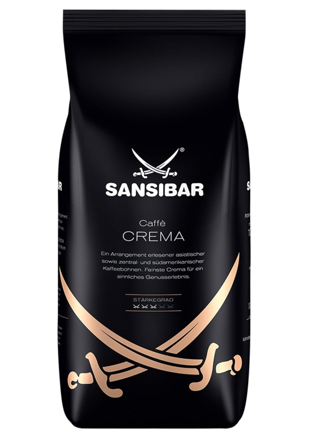 Café en grains entiers Caffè Crema, 1 kg, 1 paquet (1 x 1 kg)
