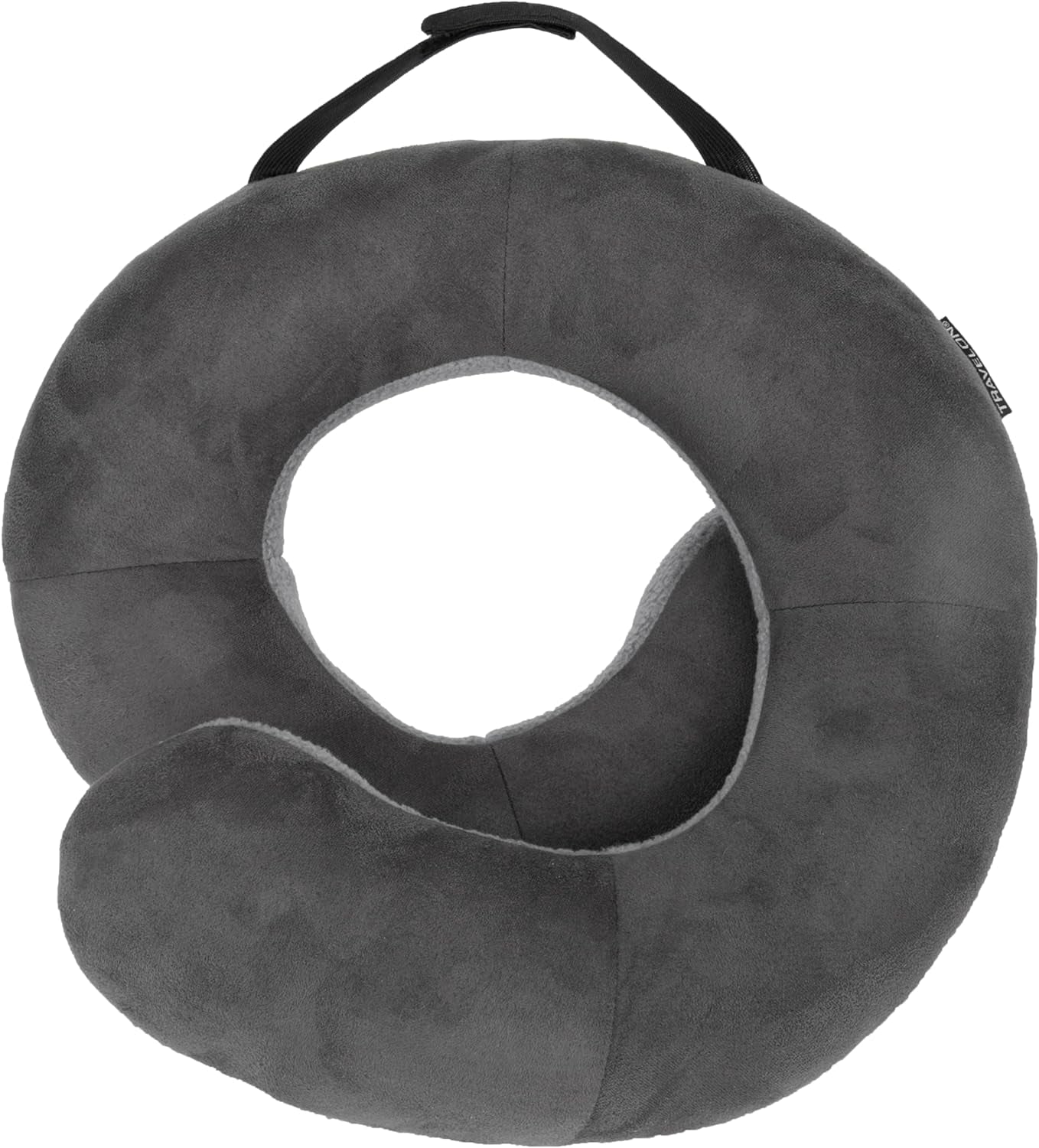 Coussin Wrap-N-Rest Deluxe, gris foncé/gris clair