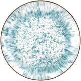 Kalos, service de vaisselle pour 6 personnes, 18 pièces, porcelaine, bleu clair
