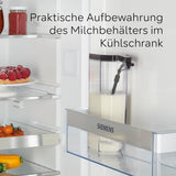 Machine à expresso entièrement automatique Siemens EQ500 TQ513D01, nombreuses spécialités de café, mousseur à lait, réservoir de lait intégré, nettoyage automatique à la vapeur, 1500 W, argent clair naturel/noir piano