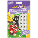 Günthart Backdecor 12 joueurs de football et ballons de football en sucre, 21 grammes Naty Shop Ballons de football en sucre