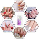Nagel Pinsel Set, 10-Teilig Gelnägel Pinsel Nagellackstift Acrylpinsel For UV Gel Nägel Acrylfiningernägel Nailart Maniküre Nageldesign Zubehör