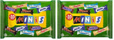 Mini paquet de chocolat mélangé en vrac, chocolat, 35 mini collations au chocolat (Mars, Snickers, Bounty, Twix, Milky Way) comme bonbons, cadeau chocolat, boîte de bonbons (710 g)