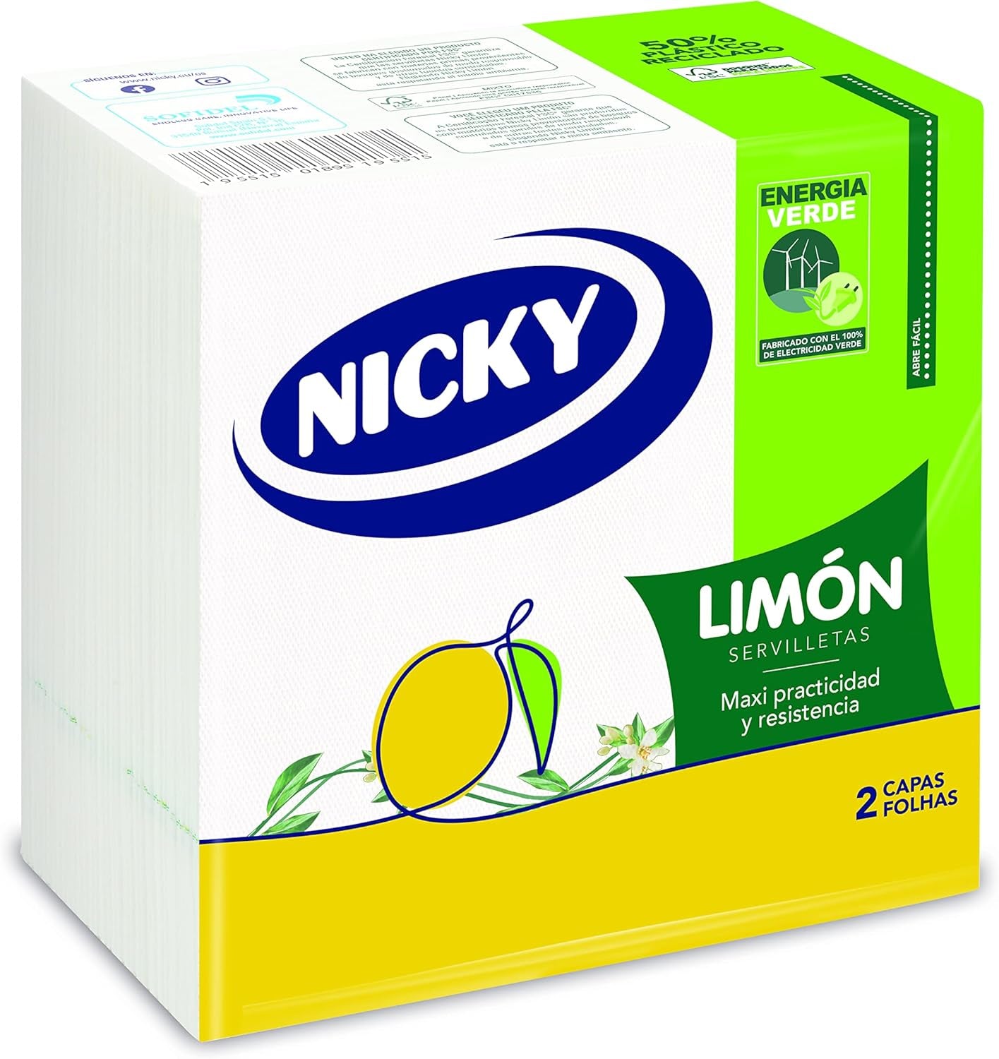 Servir. Maxi Limon 2 Capas